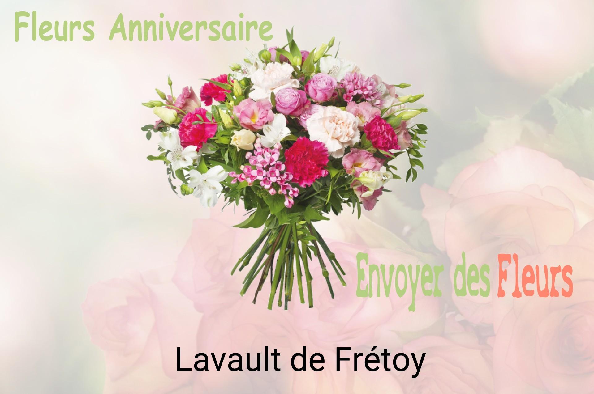 Bouquet de fleurs d’anniversaire livré à Lavault-de-Frétoy
