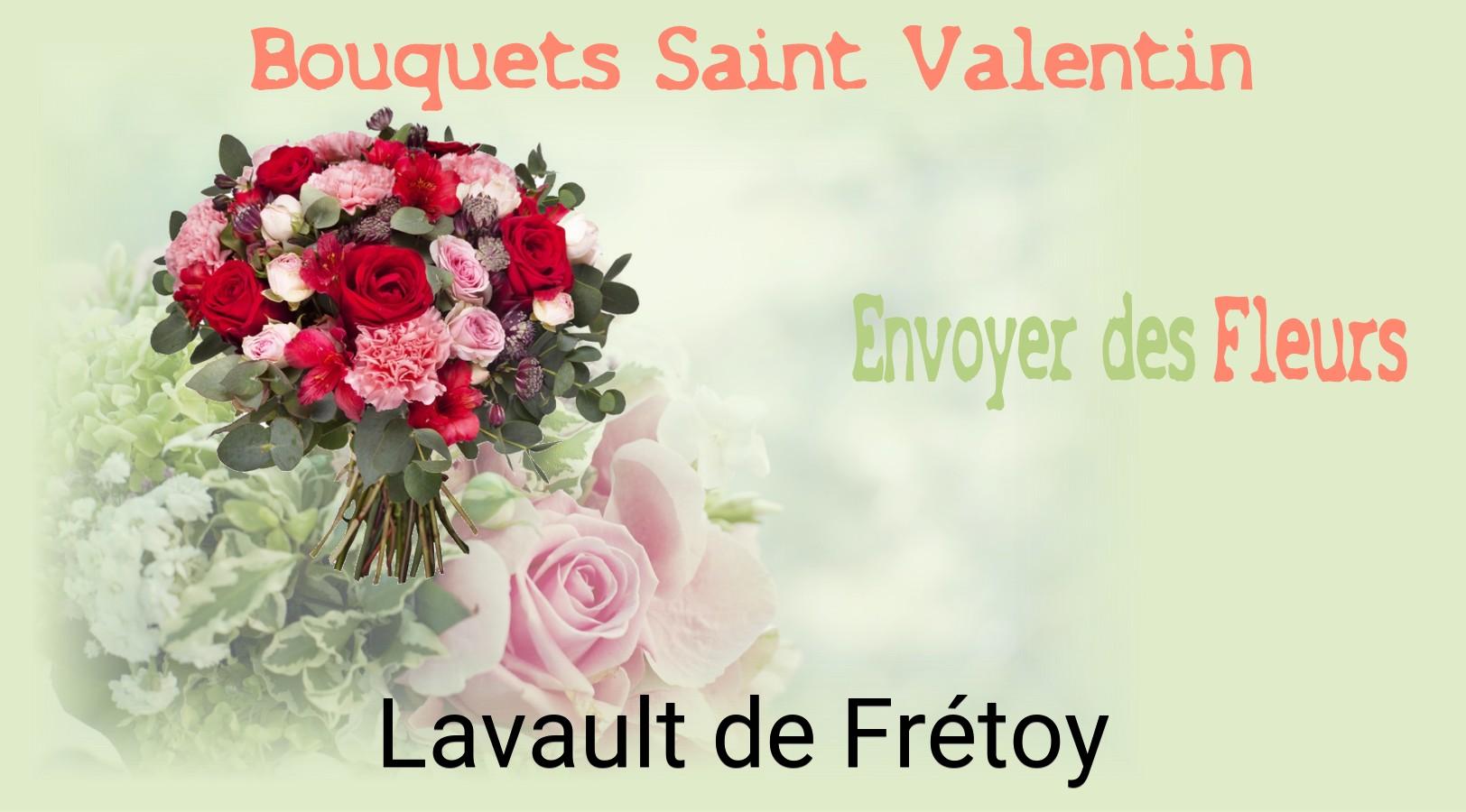 Roses de Saint-Valentin livrées à Lavault-de-Frétoy
